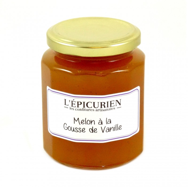 confiture melon gousse vanille